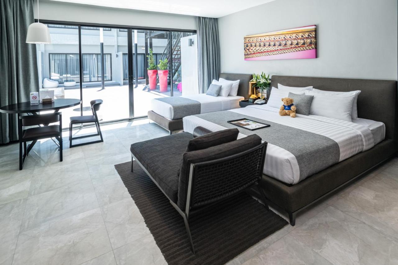 S Ratchada Leisure Hotel - Sha Plus Bangkok Kültér fotó Deluxe Room